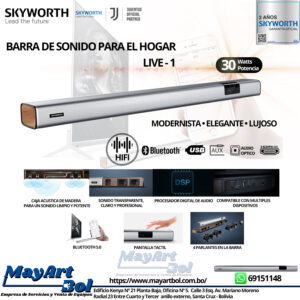 Barra de sonido Live-1